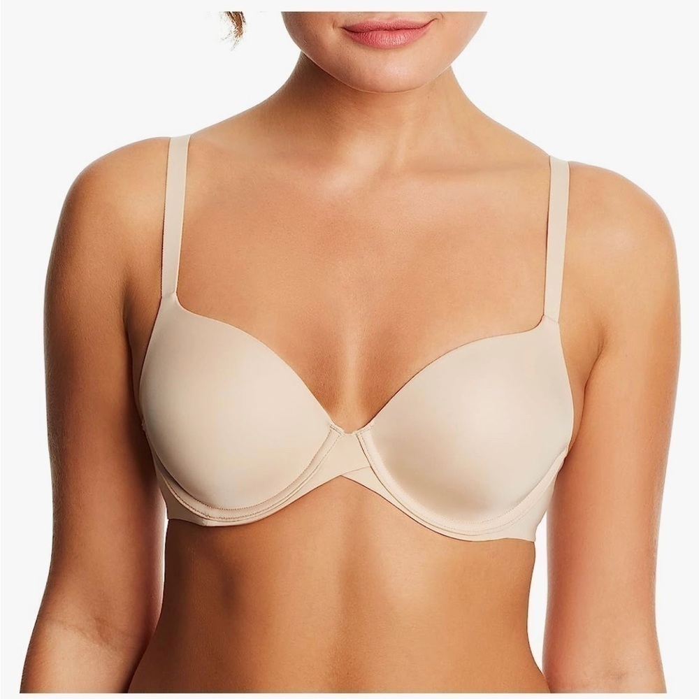 Maidenform Bundle of 2 SmartZone back Clasp Bra's convertible 32DD nude & white